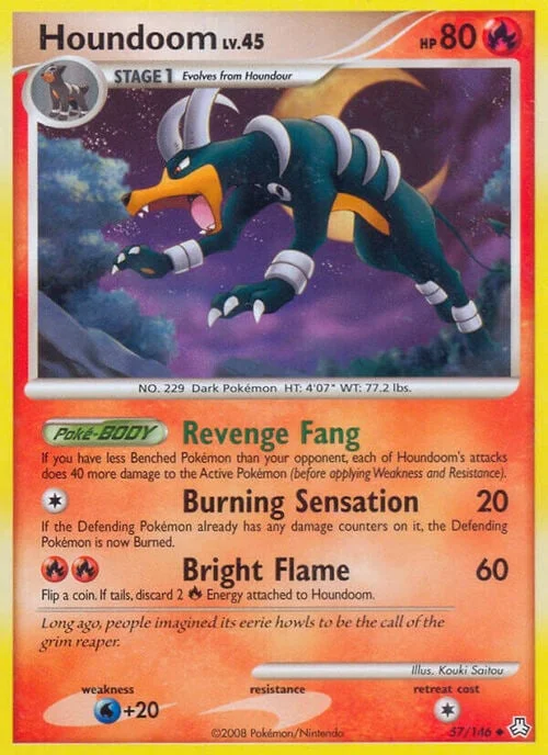 Houndoom Lv.45 — Legends Awakened