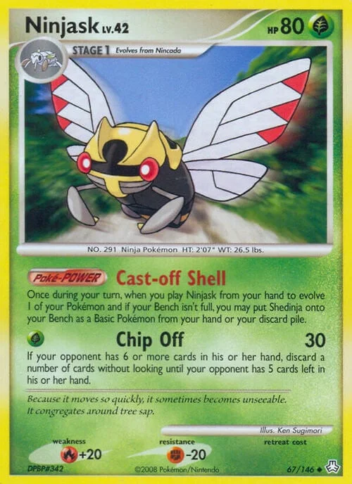 Ninjask Lv.42 — Legends Awakened