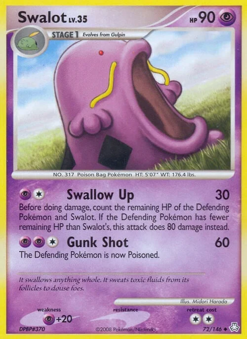 Swalot Lv.35 — Legends Awakened