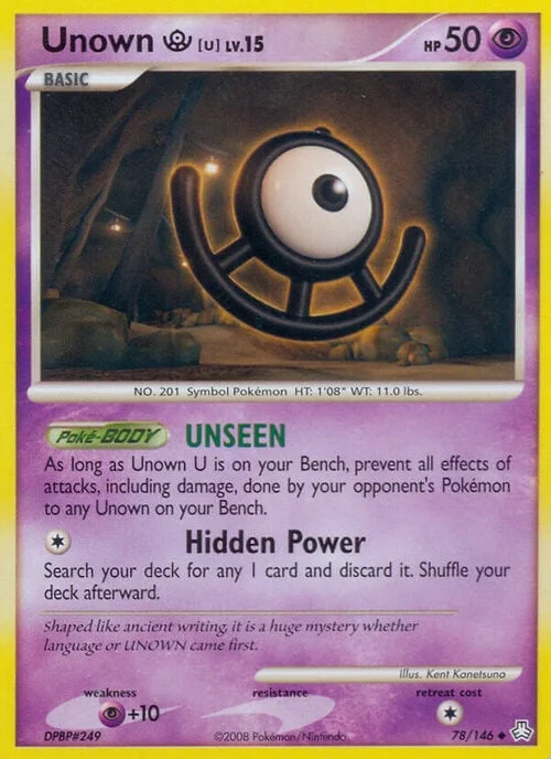Unown [U] Lv.15 — Legends Awakened