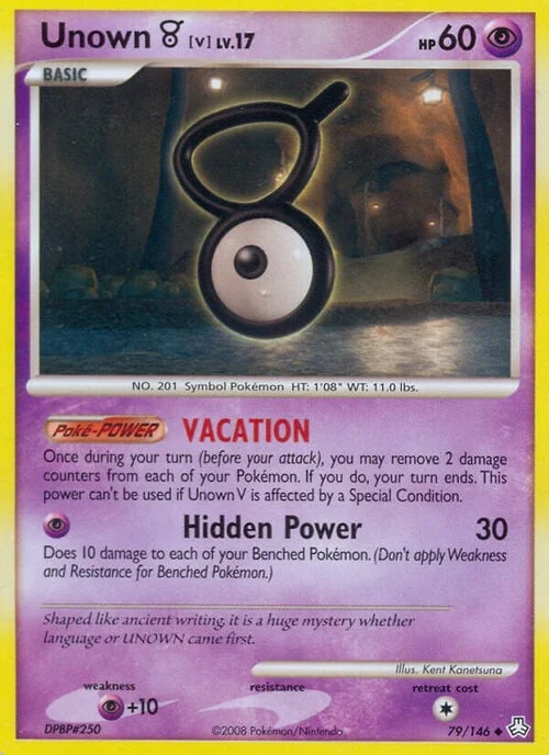 Unown [V] Lv.17 — Legends Awakened