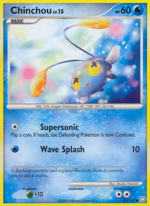 Chinchou Lv.15 — Legends Awakened