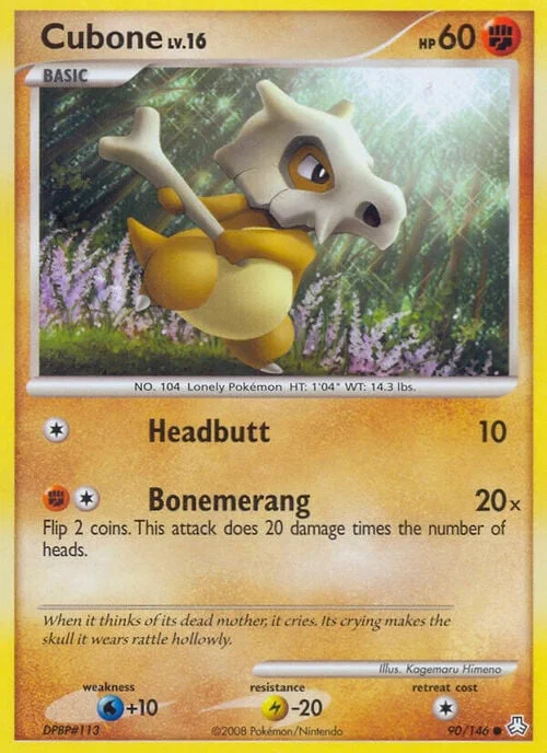 Cubone Lv.16 — Legends Awakened