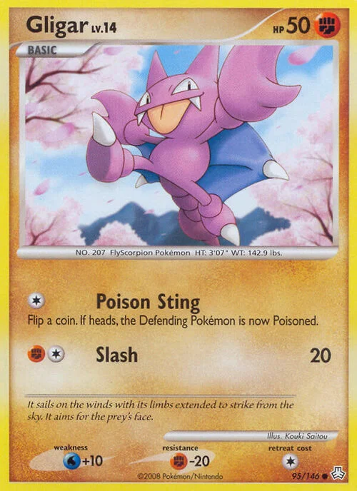 Gligar Lv.14 — Legends Awakened