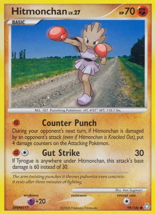Hitmonchan Lv.27 — Legends Awakened