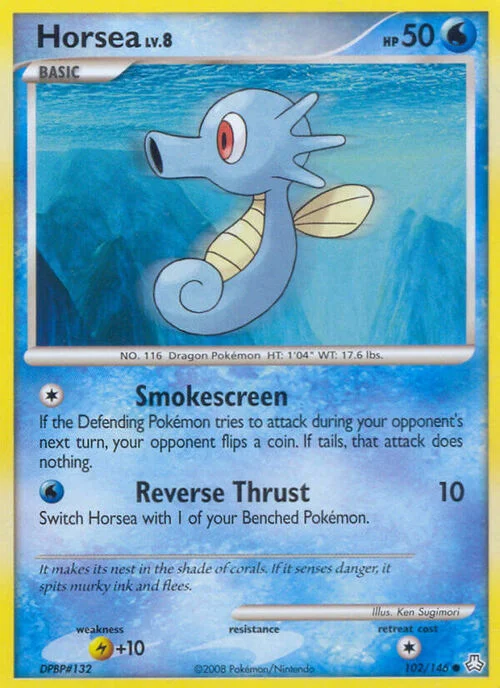 Horsea Lv.8 — Legends Awakened