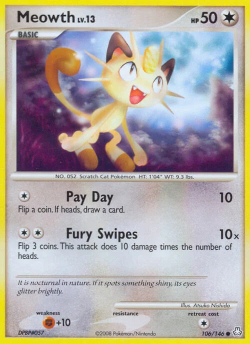 Meowth Lv.13 — Legends Awakened