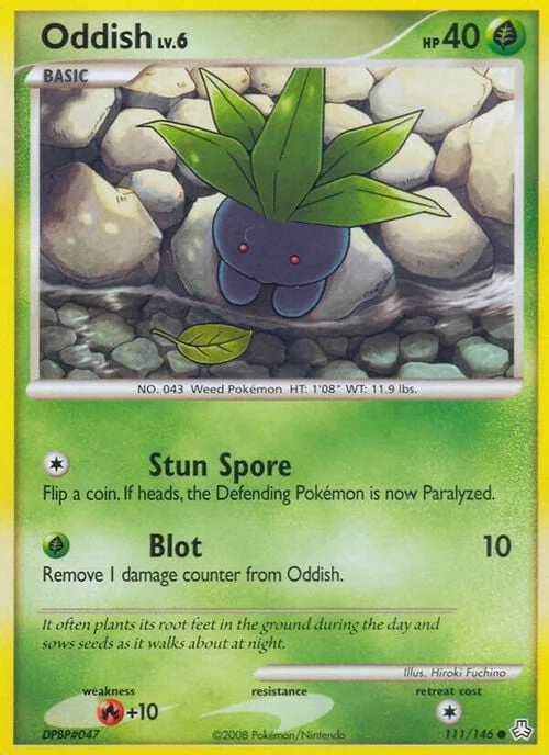 Oddish Lv.6 — Legends Awakened
