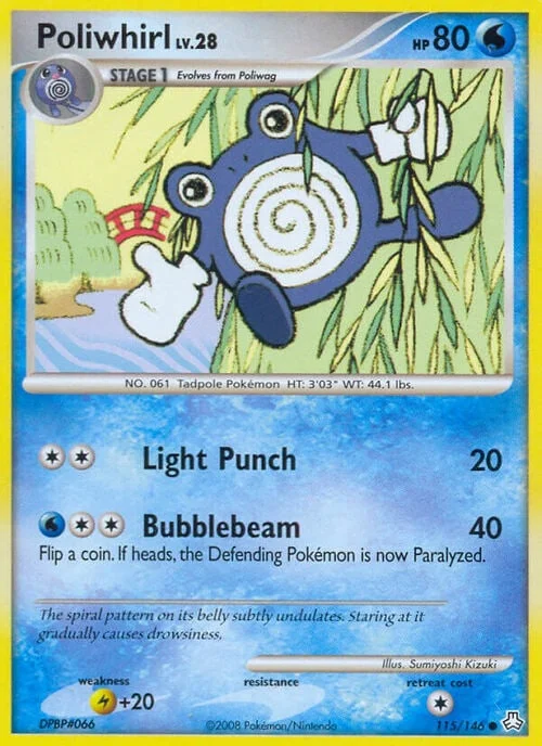 Poliwhirl Lv.28 — Legends Awakened
