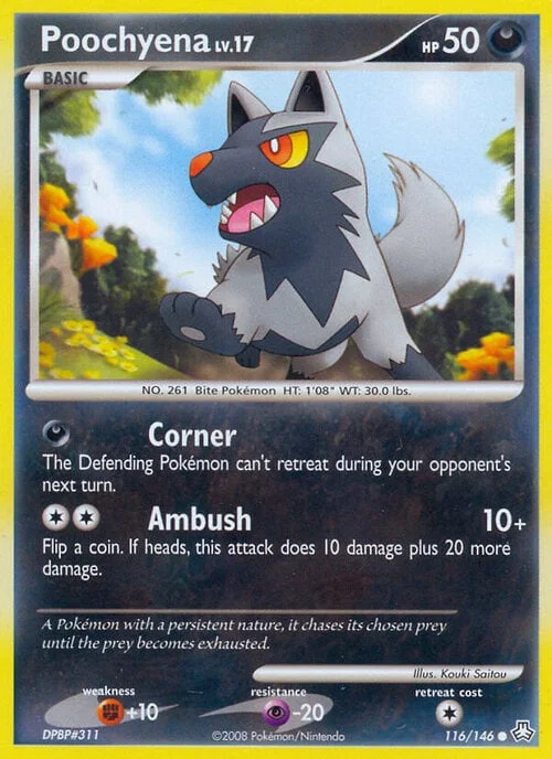 Poochyena Lv.17 — Legends Awakened