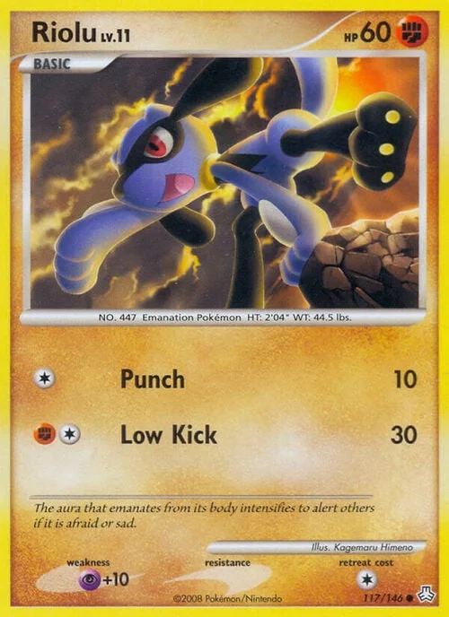 Riolu Lv.11 — Legends Awakened