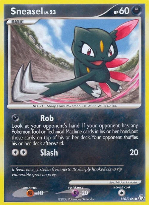 Sneasel Lv.23 — Legends Awakened