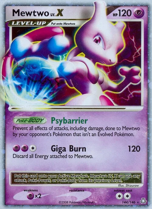 Mewtwo LV.X — Legends Awakened