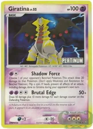 Giratina — Legends Awakened Promos