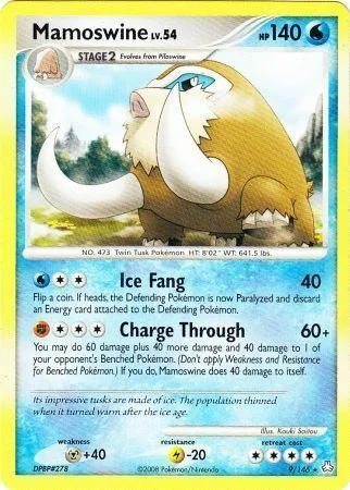 Mamoswine — Legends Awakened Promos
