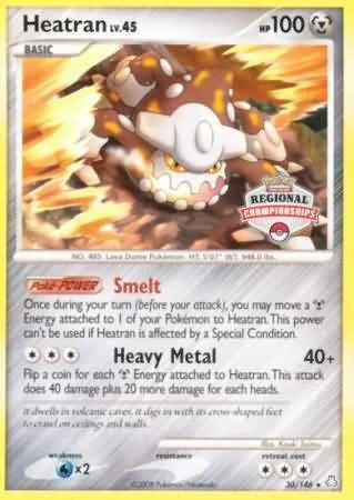 Heatran — Legends Awakened Promos