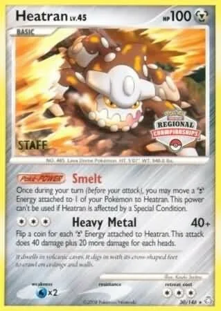 Heatran — Legends Awakened Promos