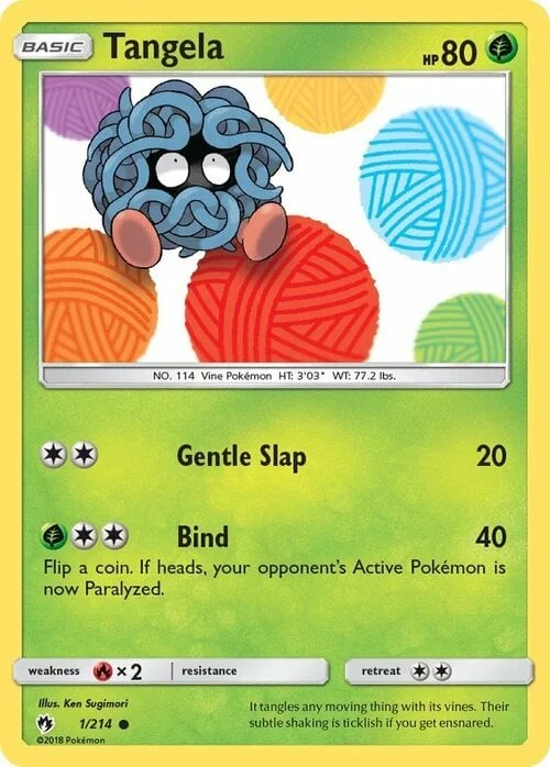 Tangela — Lost Thunder