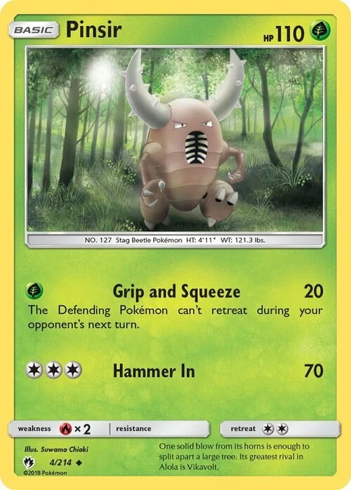 Pinsir — Lost Thunder
