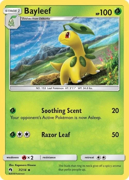 Bayleef — Lost Thunder
