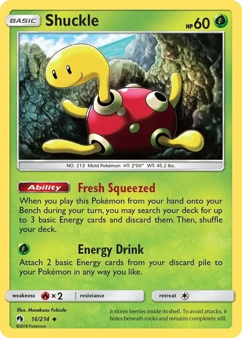 Shuckle — Lost Thunder