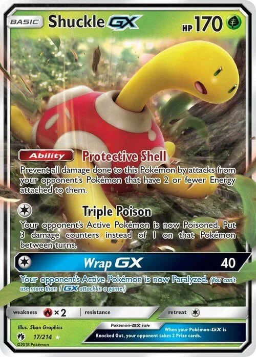 Shuckle GX — Lost Thunder