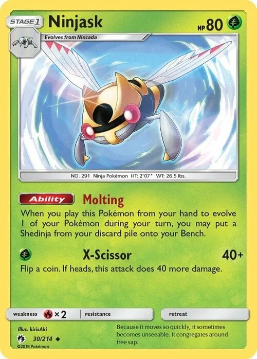 Ninjask — Lost Thunder