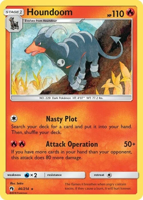 Houndoom — Lost Thunder
