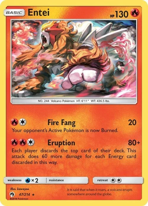 Entei — Lost Thunder