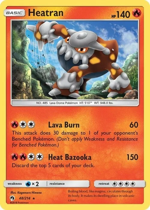 Heatran — Lost Thunder
