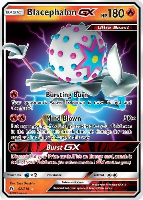Blacephalon GX — Lost Thunder