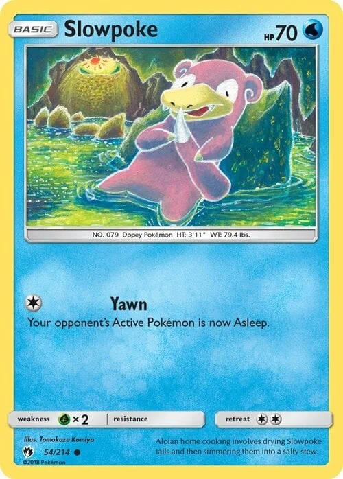Slowpoke — Lost Thunder