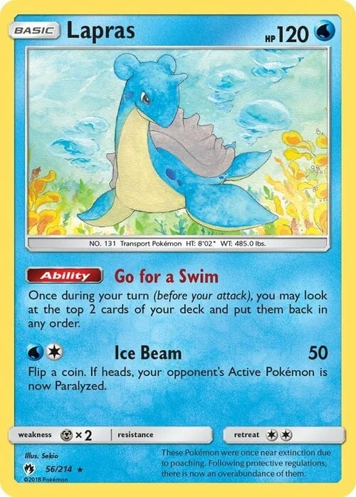 Lapras — Lost Thunder