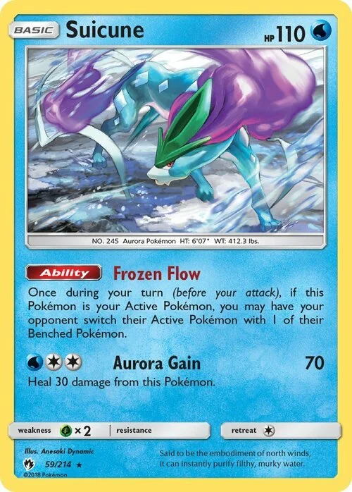 Suicune — Lost Thunder