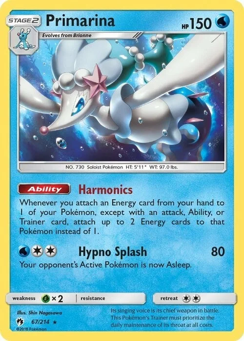 Primarina — Lost Thunder