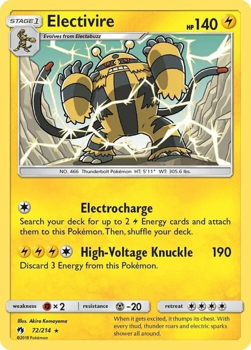 Electivire — Lost Thunder