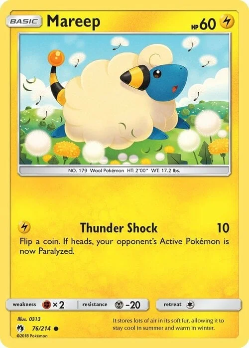 Mareep — Lost Thunder
