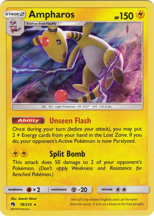 Ampharos — Lost Thunder
