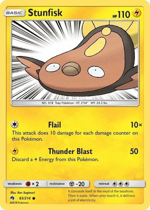 Stunfisk — Lost Thunder