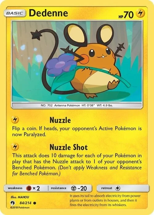 Dedenne — Lost Thunder
