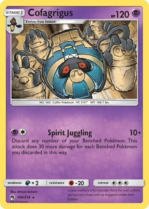 Cofagrigus — Lost Thunder