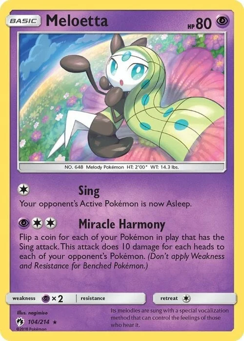 Meloetta — Lost Thunder