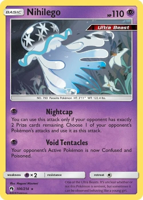 Nihilego — Lost Thunder