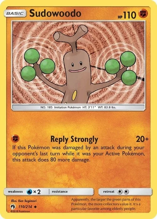 Sudowoodo — Lost Thunder