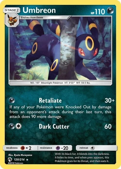 Umbreon — Lost Thunder