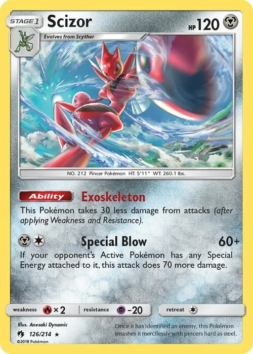 Scizor — Lost Thunder
