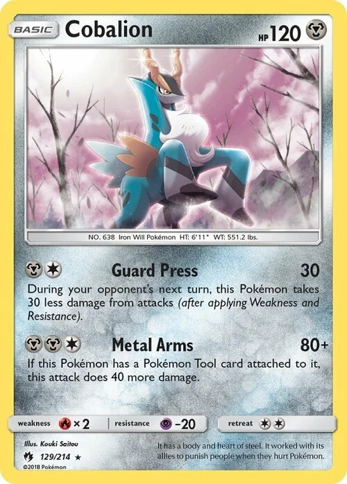 Cobalion — Lost Thunder