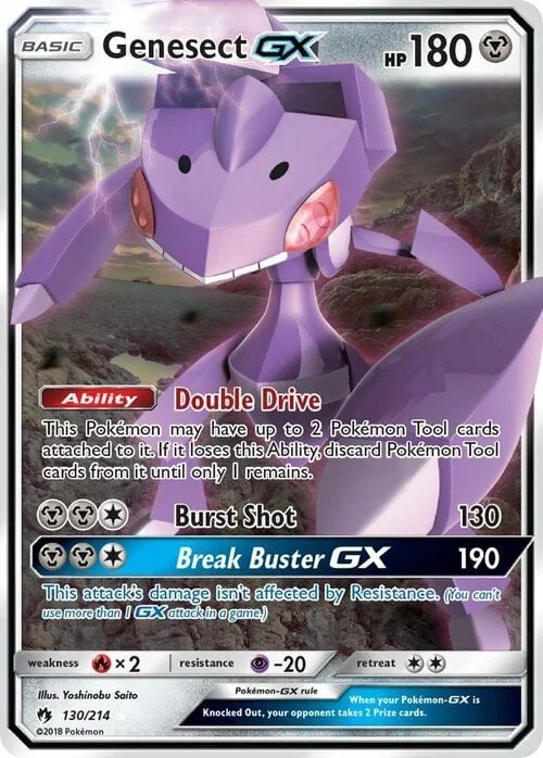 Genesect GX — Lost Thunder