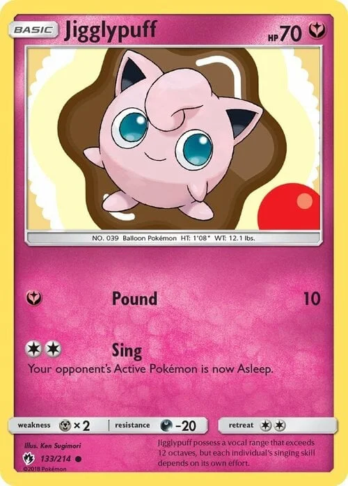 Jigglypuff — Lost Thunder