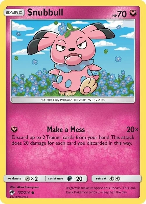 Snubbull — Lost Thunder